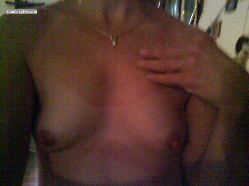 Tit Flash: My Small Tits With Very Strong Tanlines (Selfie) - Ezslutwife from United States